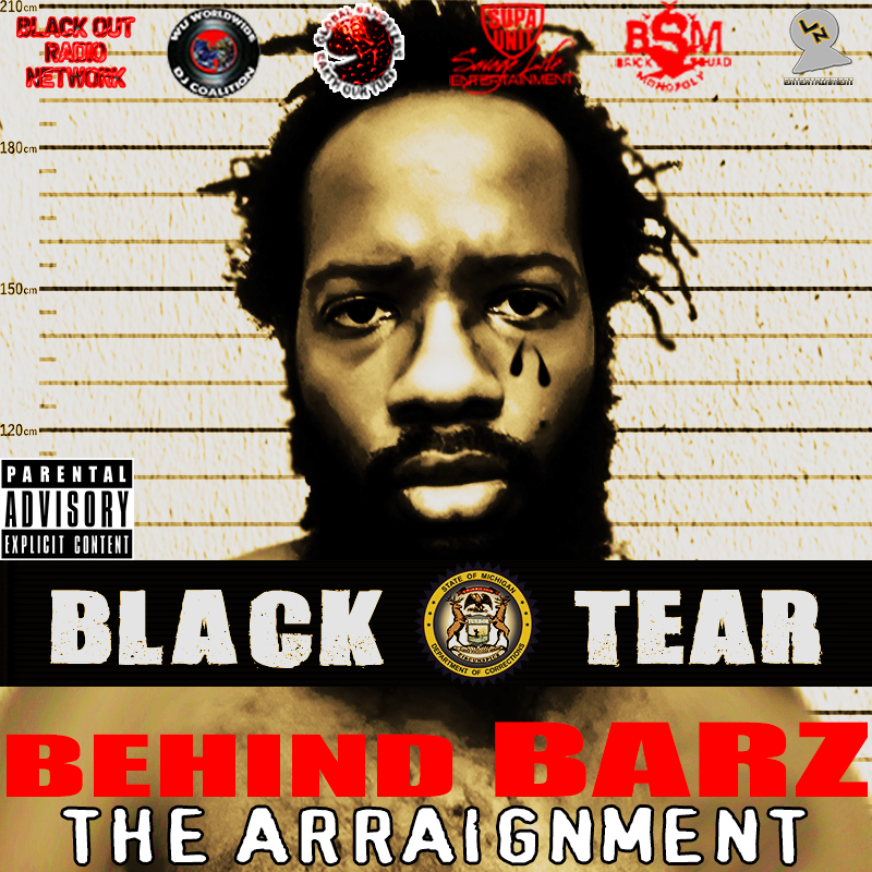 black tear behind barz