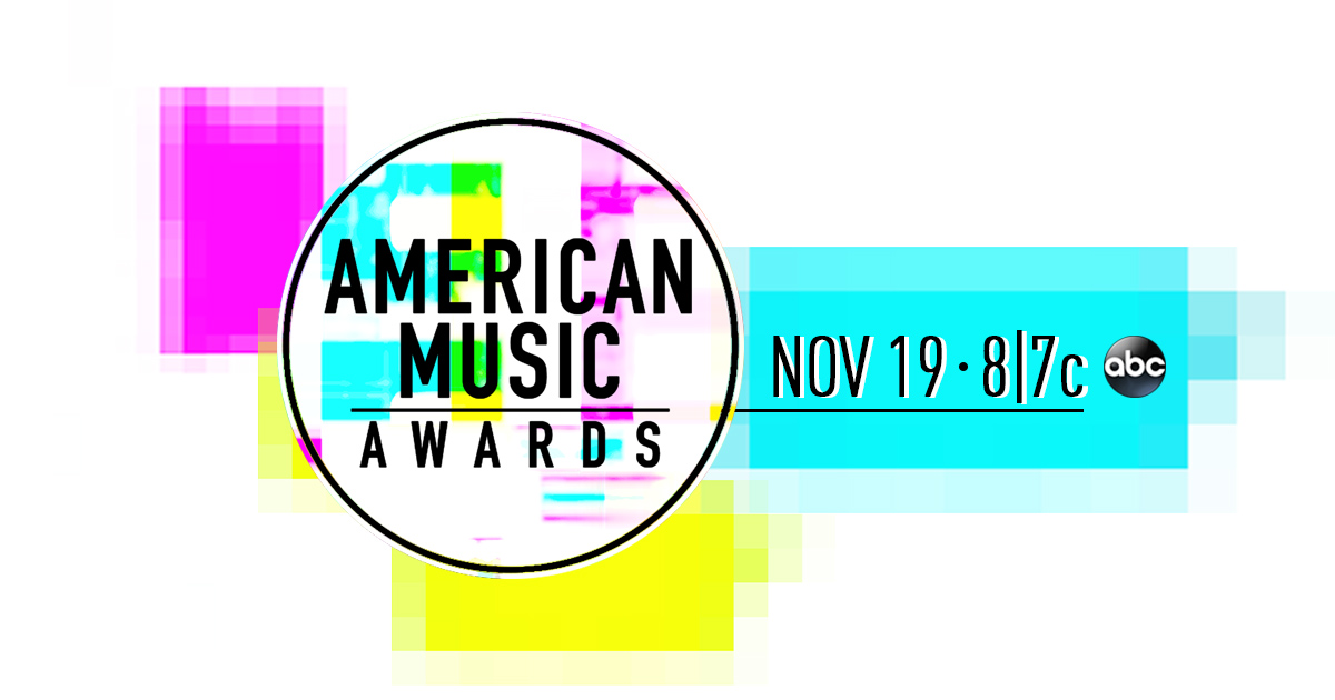 American Music Awards Logo and date of show